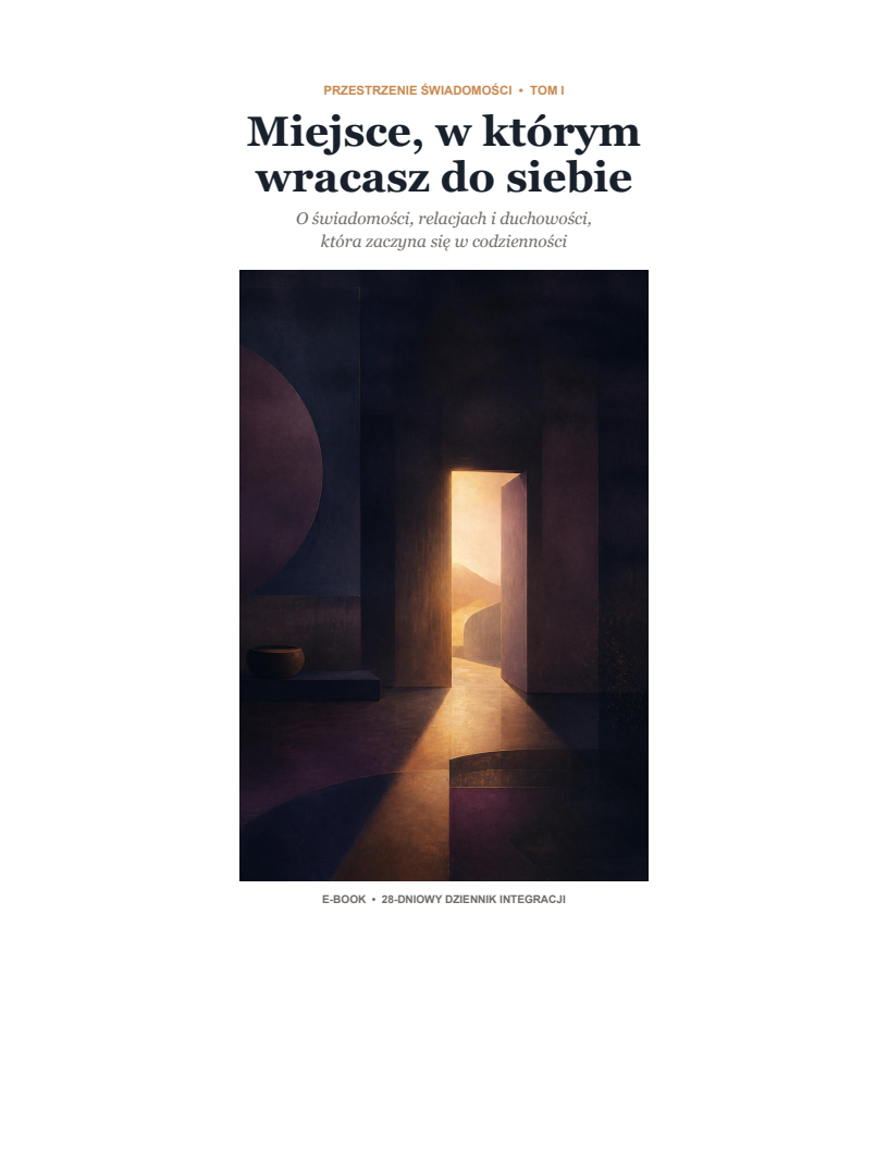 Okładka e-booka Miejsce, w którym wracasz do siebie